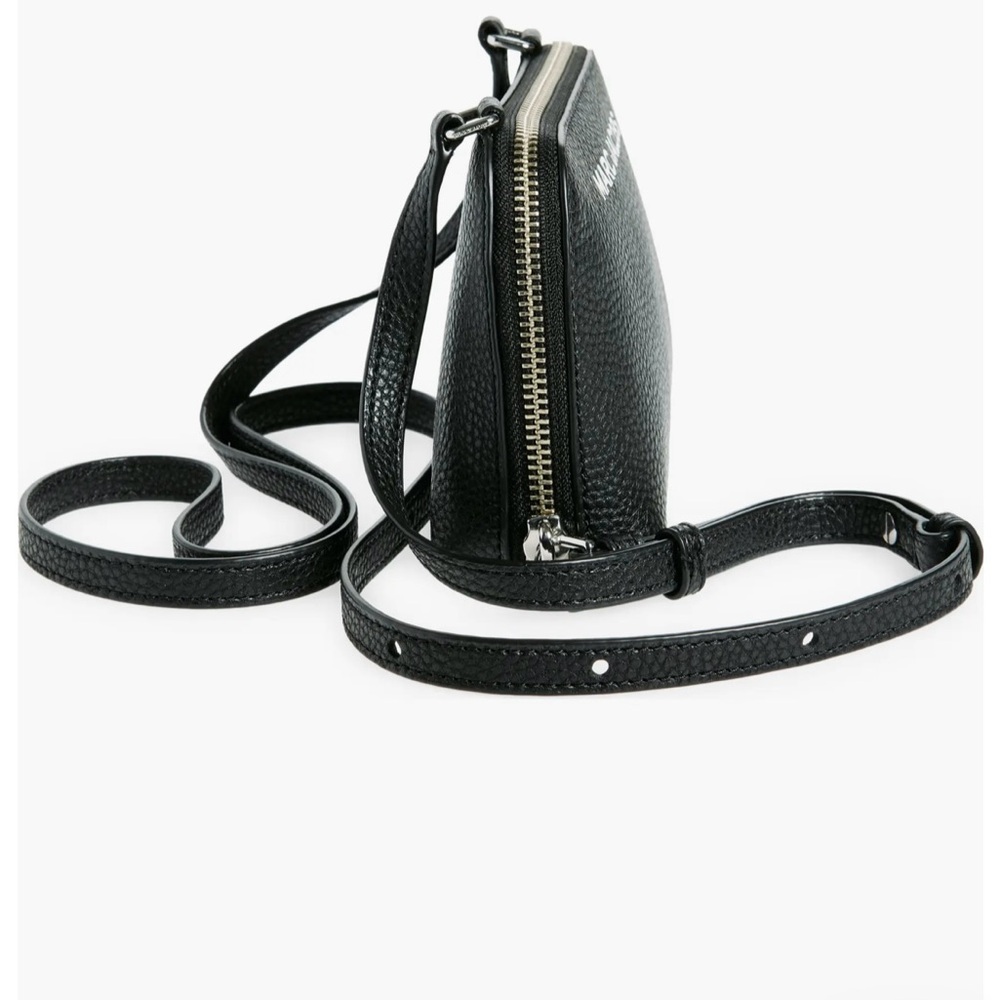 NWT! Marc Jacobs Black Small Pebbled Leather Crossbody Bag - Picture 7 of 9